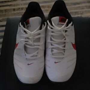 Nike Men's Sneakers White with Red Accents